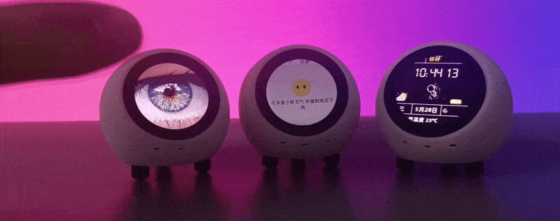 Spotpear EYE Robot AI ESP32-S3 – Czat Głosowy DeepSeek, Zegar, espHome, XiaoZhi