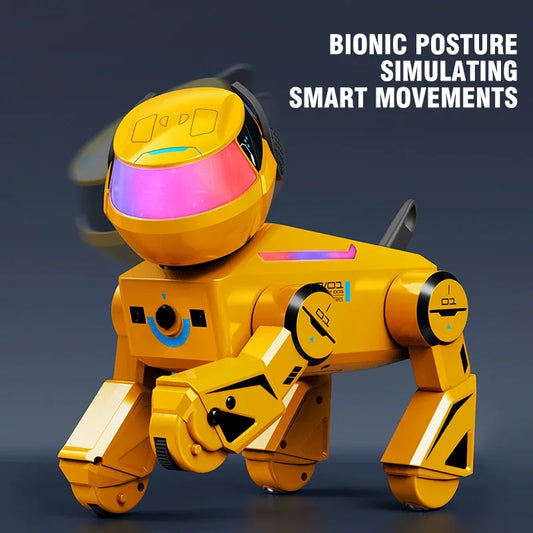 Robot Pies RC George Vision - Zabawny Elektroniczny Stunt Dog z Komendą Głosową