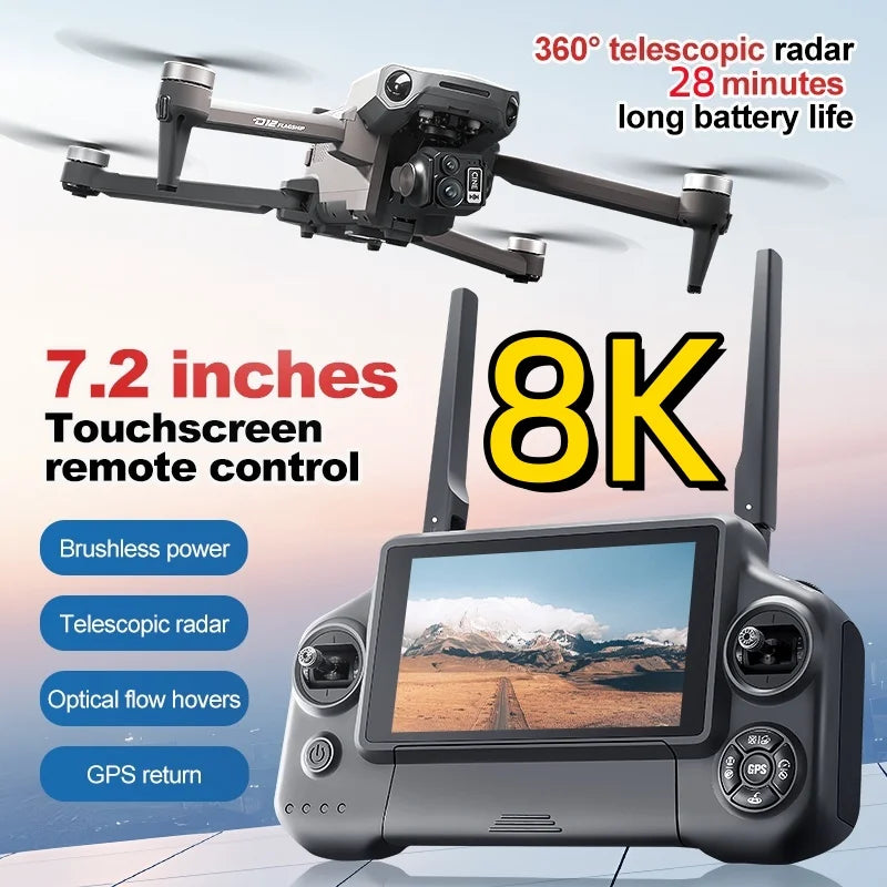 Dron – 8K Kamera, Stabilizujący Gimbal, System Unikania Przeszkód – zdjęcie główne