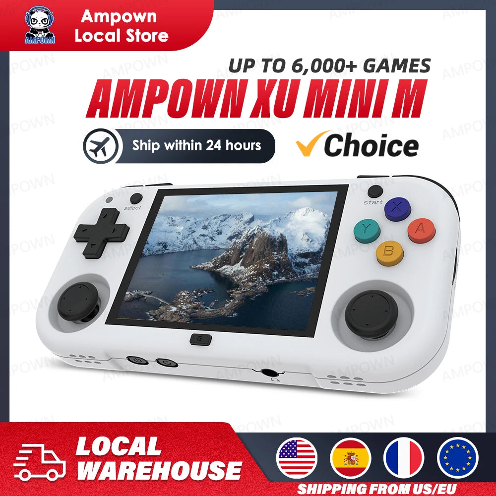 Ampown XU MINI M – Konsola Retro 2,8'' IPS, Linux, 64GB (Magazyn PL)