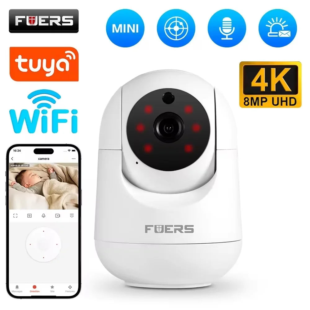 Kamera WiFi Fuers 5MP Tuya Smart Home - AI Detect z Auto Tracking