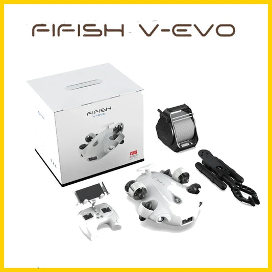 Dron Podwodny George Vision - Fifish V-EVO VR ROV 4K 60FPS z Ramieniem i Gogle VR