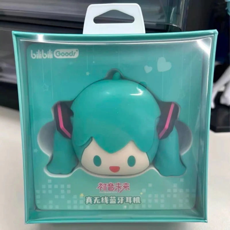 Słuchawki Bluetooth Hatsune Miku CUBE FACE – Ekran LCD, Różne Zestawy