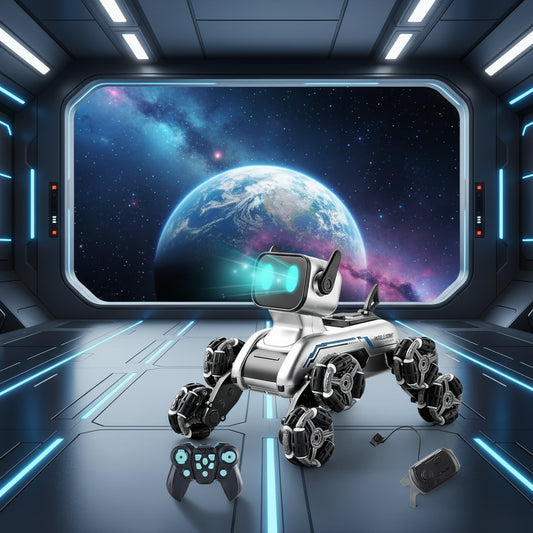 Robot Pies RC Emo – Rozpoznawanie Gestów, LED, Dźwięki - zdjęcie 2