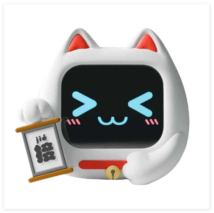 Cubeface Mini TV – Słuchawki Bluetooth 5.3 z Ekranem LCD | Bilibili Anime