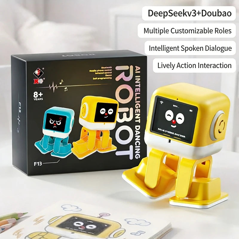 Robot AI Luxuglow – Interaktywny Robot z DeepSeek, Rozpoznawanie Mowy, Język Polski