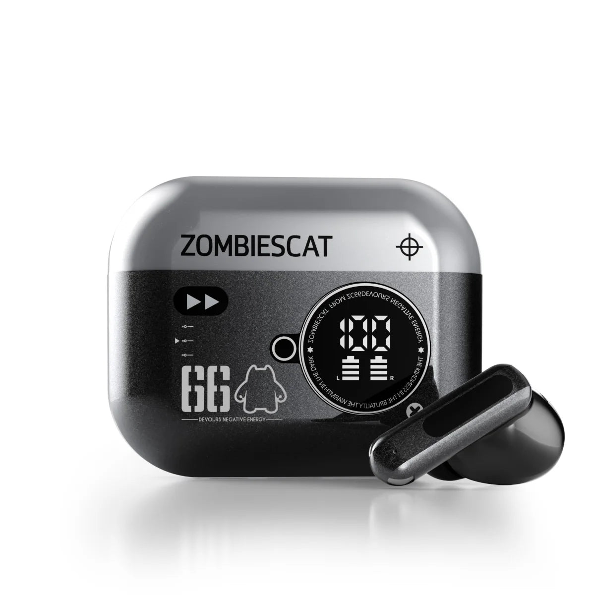 Zombies Cat B20 ANC – słuchawki bezprzewodowe Bluetooth 6.0 z redukcją szumów