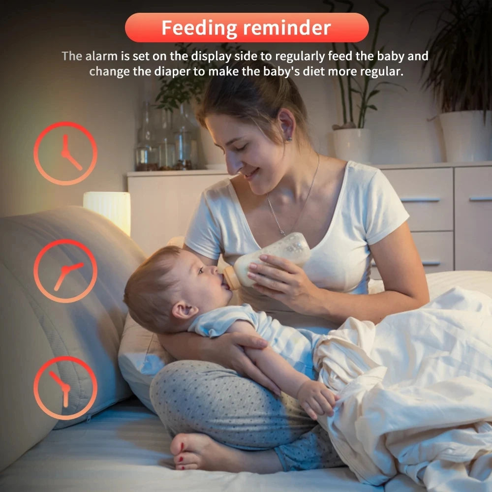 Baby Monitor 3.5" – noktowizja, temperatura, audio - zdjęcie 3