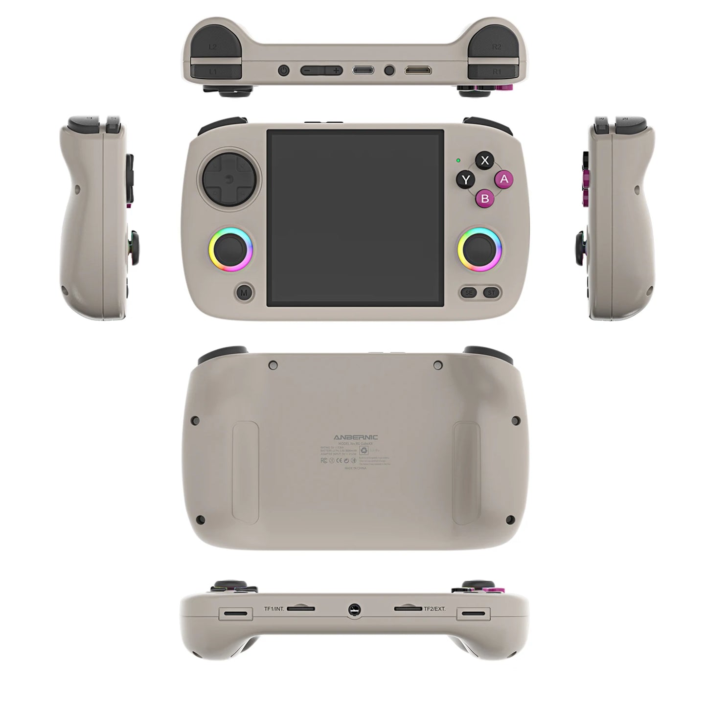 Anbernic RG CubeXX | Konsola Retro Handheld | Ekran IPS 3,95'' | Linux 64-bit | HDMI | WiFi | BT