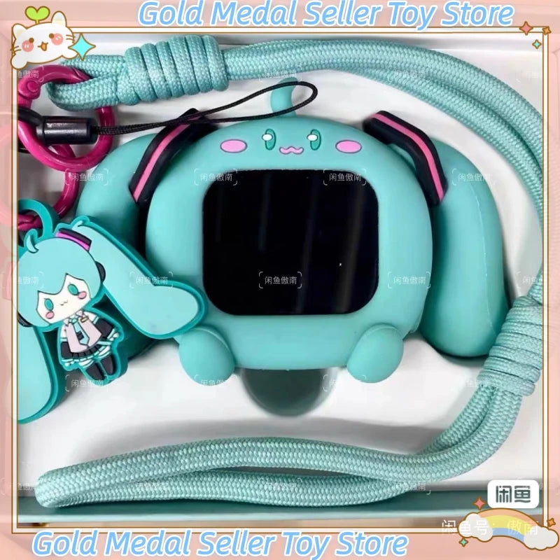 Słuchawki True Wireless Hatsune Miku – Ekran LCD Dotykowy, Etui CUBE FACE, Prezent