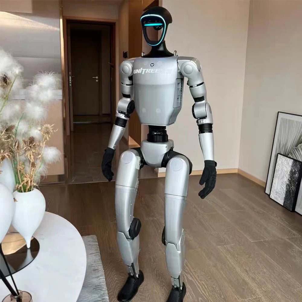 Używany Robot Humanoidalny Unitree G1 – 132 cm, 43DoF, LiDAR 360°, Badania i Współpraca Multi-Agent