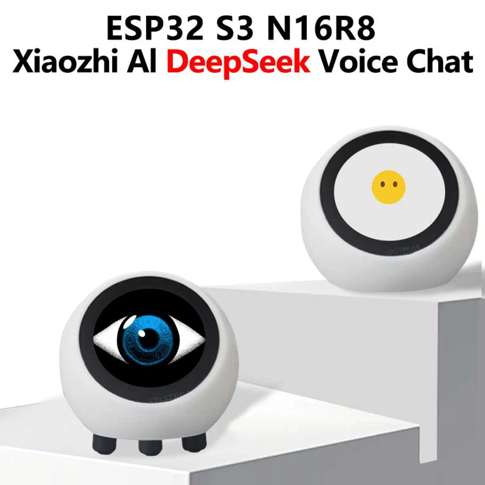 Mini Robot Biurkowy AI ESP32-S3 – Czat Głosowy, Ekran LCD 1,28", Qwen2.5 / DeepSeek