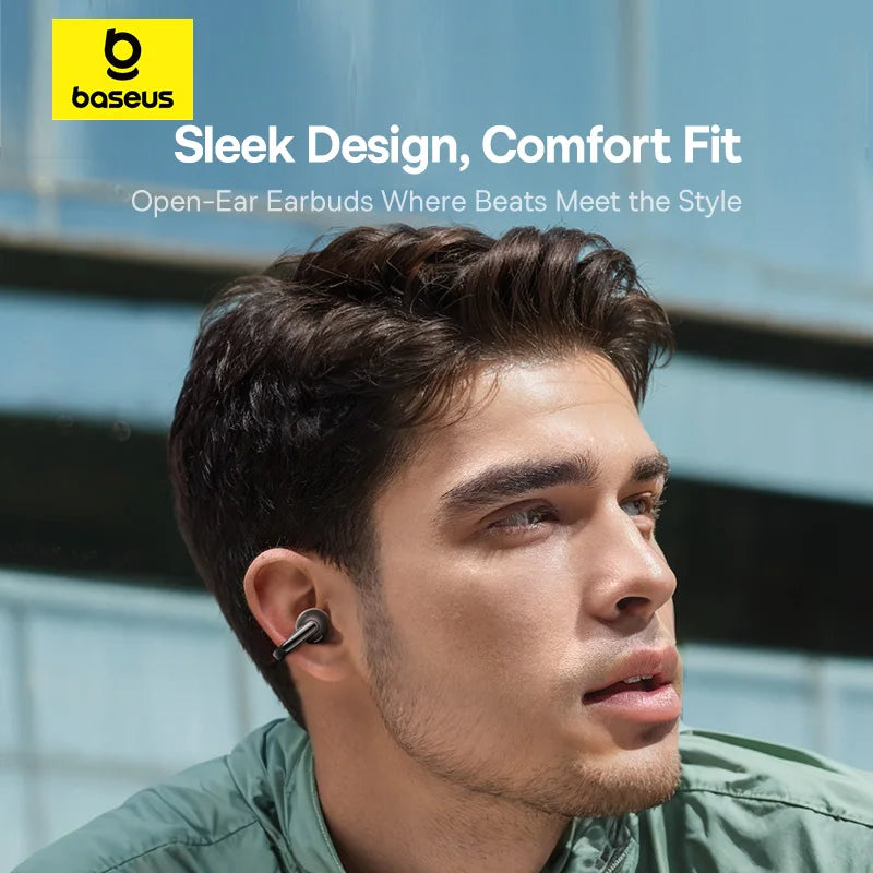Baseus Bowie MC1 Słuchawki Klipsowe - Open-Ear Premium, Komfort - George Vision Premium