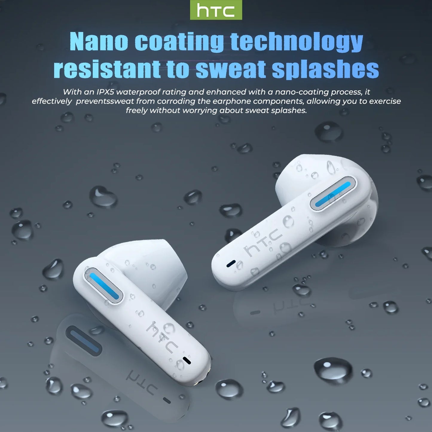 Słuchawki Bluetooth – Dźwięk Stereo, Czarny/Biały - zdjęcie 4