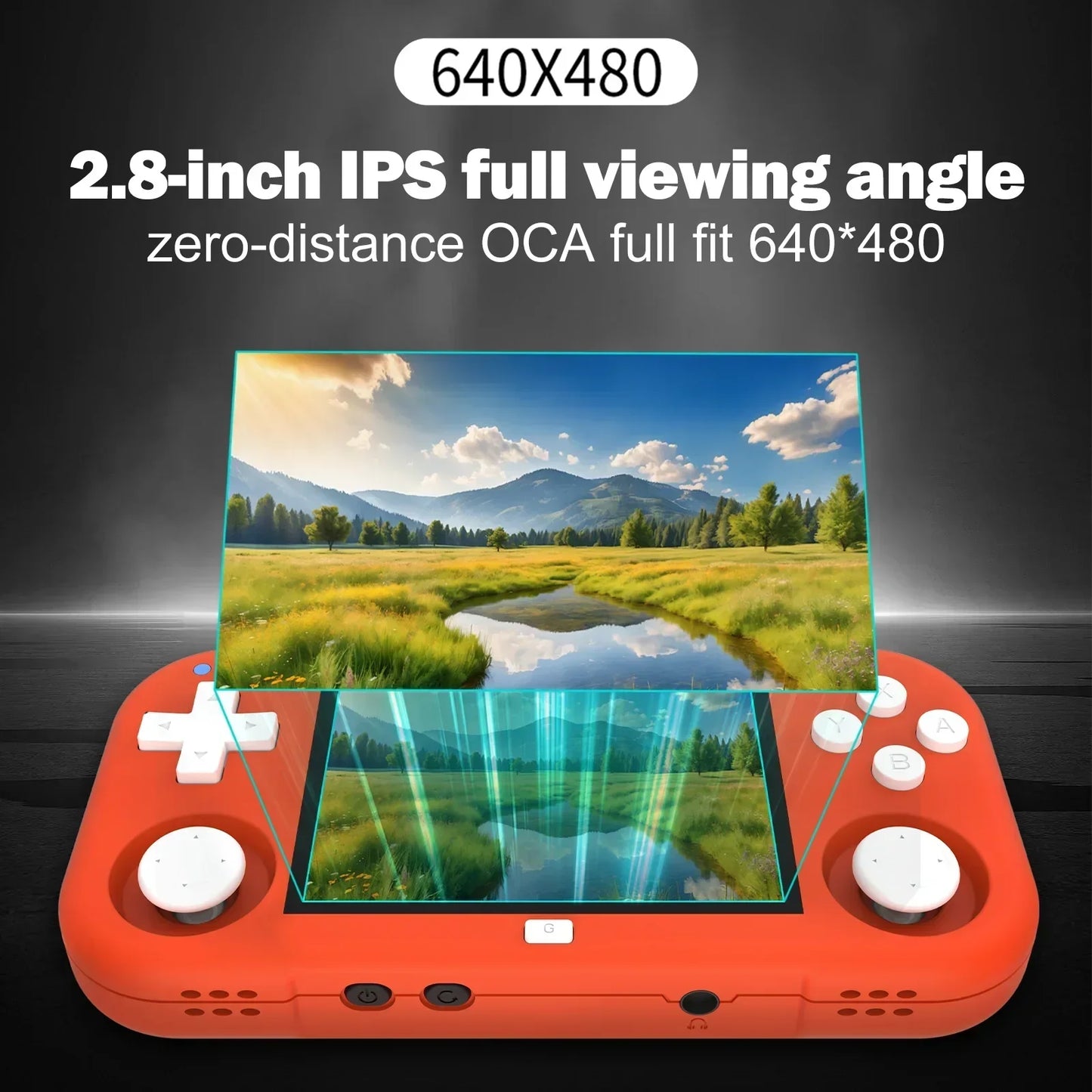 Ampown XU MINI M – Konsola Retro 2,8'' IPS, Linux, 64GB (Magazyn PL)