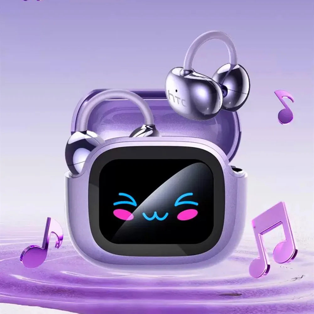 Słuchawki Nauszne Bluetooth Purple/Black – Dźwięk Stereo, Bezprzewodowe - zdjęcie 5