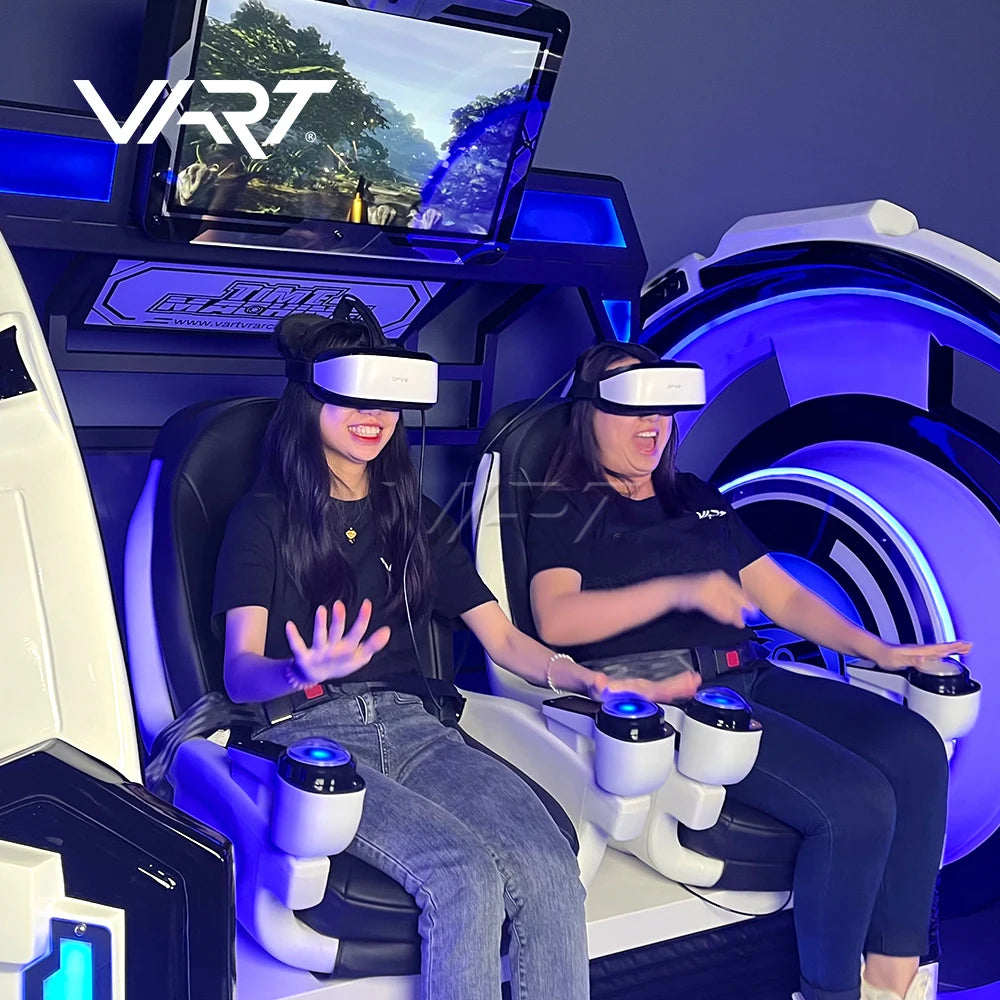 VART VR Egg Cinema 2 Seats – Kino VR 9D, 140+ Filmów i Gier, Platforma 3DOF - zdjęcie 4