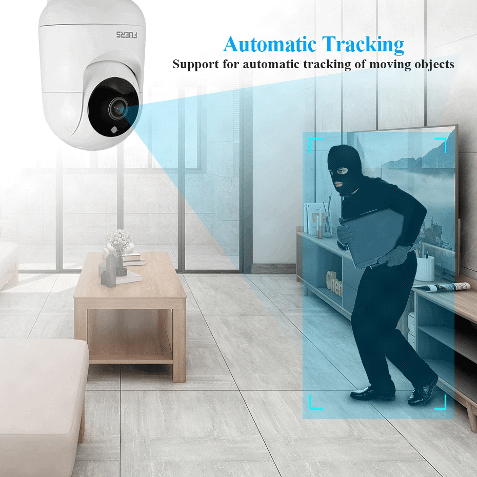 Kamera WiFi Fuers 5MP Tuya Smart Home - AI Detect z Auto Tracking