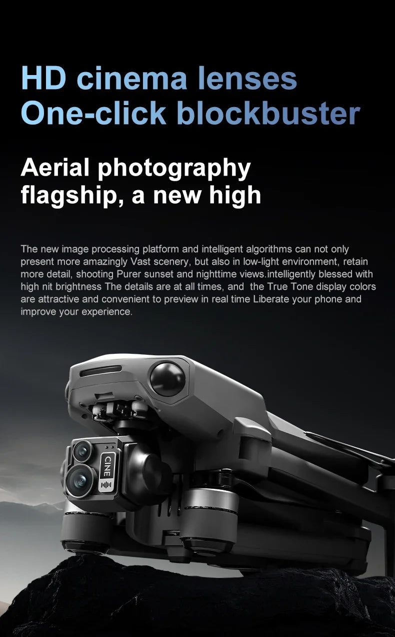 Dron – 8K Kamera, Stabilizujący Gimbal, System Unikania Przeszkód – zdjęcie 8