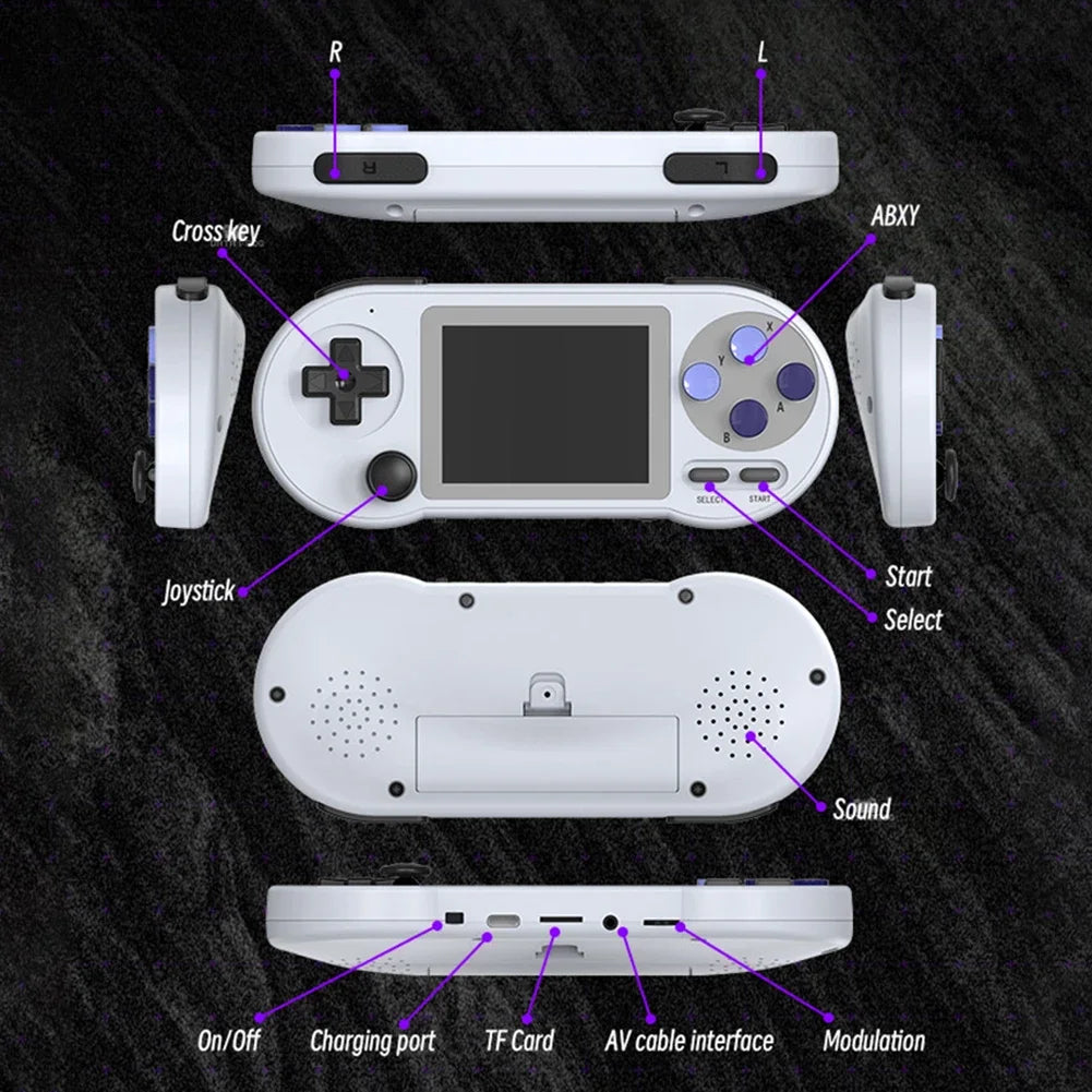 DATA FROG SF2000 mini konsola retro 3 cale