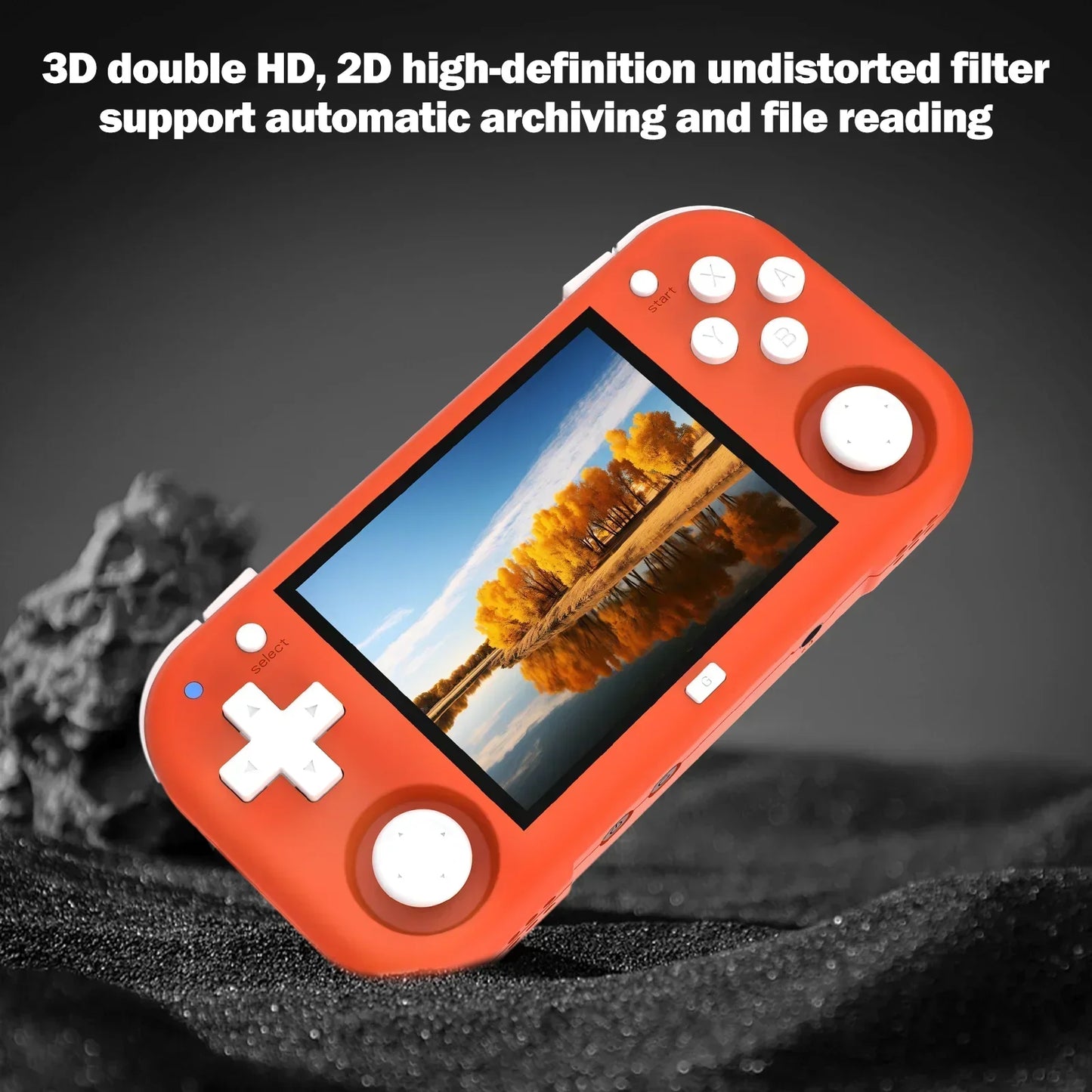 Ampown XU MINI M – Konsola Retro 2,8'' IPS, Linux, 64GB (Magazyn PL)