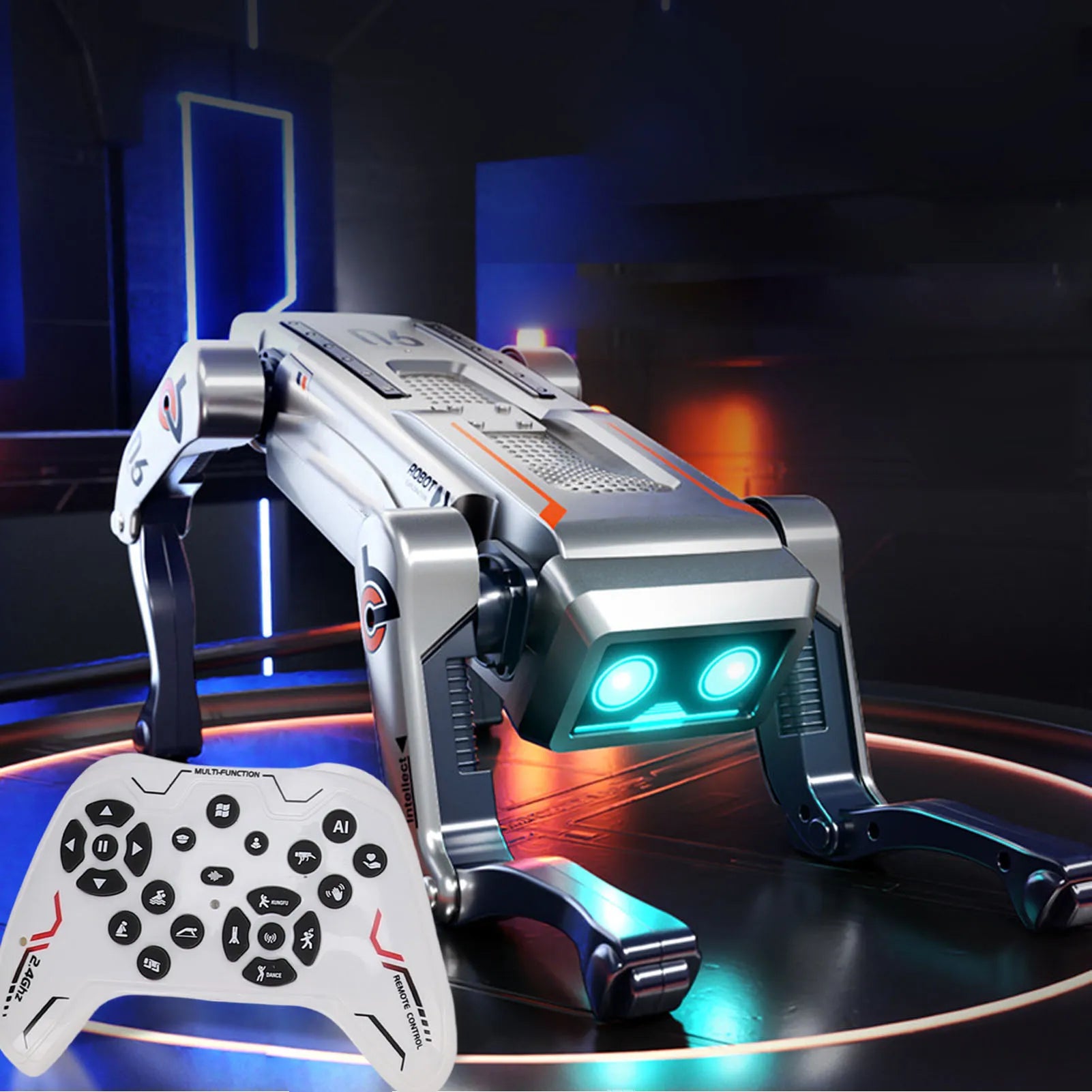 Robot Pies Programowalny z Sterowaniem Głosowym i Czworonożną Konstrukcją - zdjęcie 3