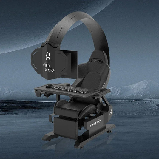 Fotel Gamingowy George Vision - Fengrui Space Cabin E-Sport - Kabina Kosmiczna Premium