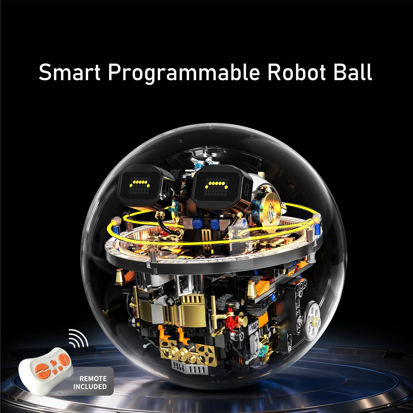 Programowalny Robot Kula Sci-Fi – Klocki 804 el. kompatybilne z LEGO, Zdalnie Sterowany