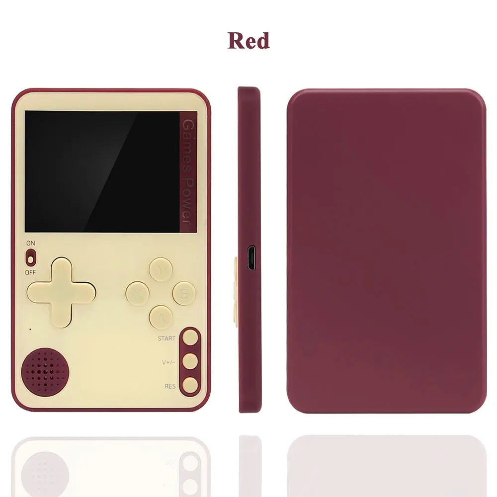 K10 Handheld Game Console FC500 Classic Games LCD Portable Retro Video Mini Game Console Rechargeable Great Gift for Kids