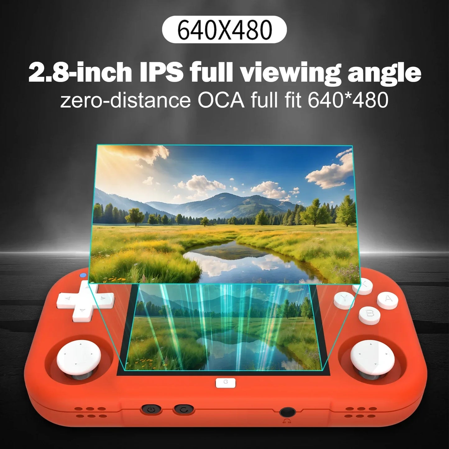 Ampown XU MINI M – Konsola Retro 2,8'' IPS, Linux, 64GB (Magazyn PL)