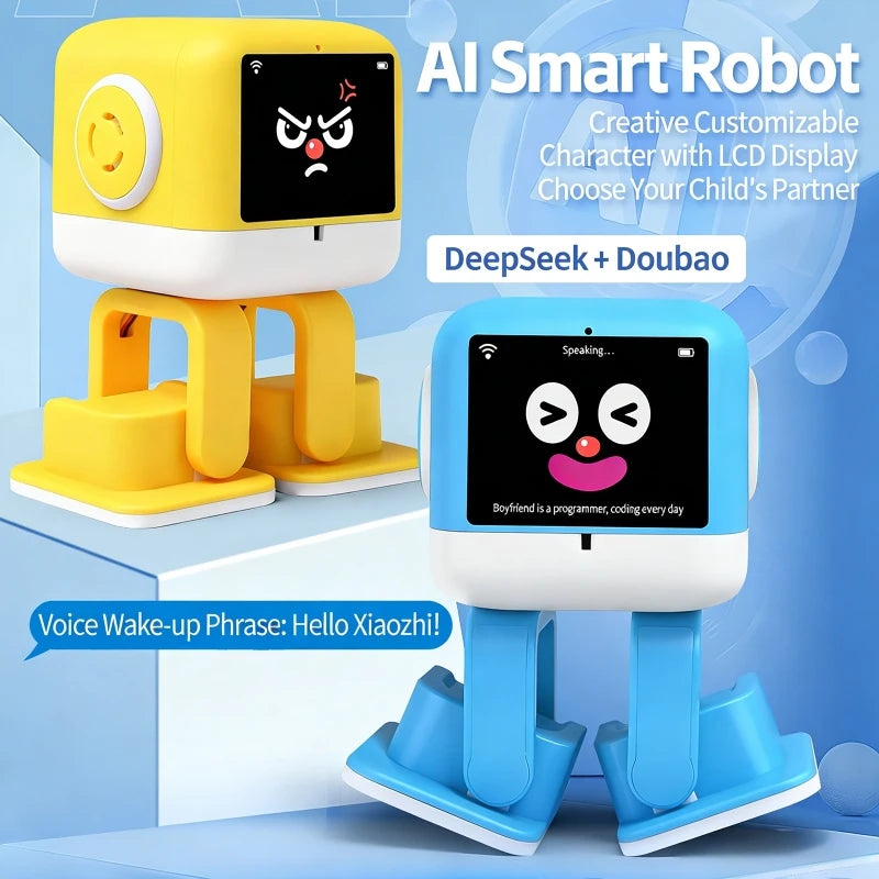 Robot AI Luxuglow – Interaktywny Robot z DeepSeek, Rozpoznawanie Mowy, Język Polski