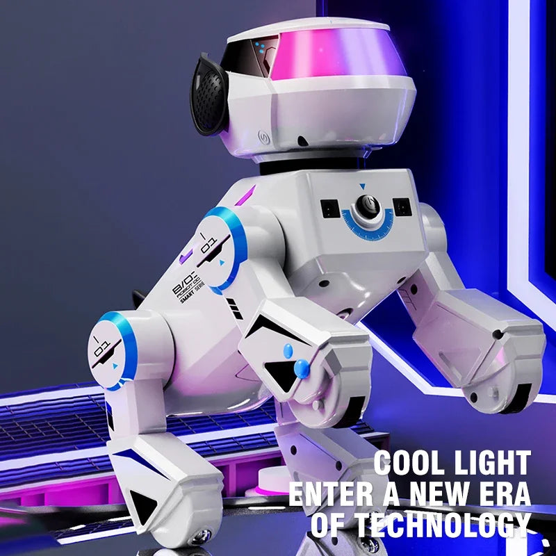 Robot Pies RC George Vision - Zabawny Elektroniczny Stunt Dog z Komendą Głosową