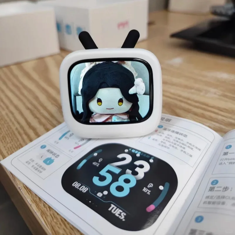 Cubeface Mini TV – Słuchawki Bluetooth 5.3 z Ekranem LCD | Bilibili Anime
