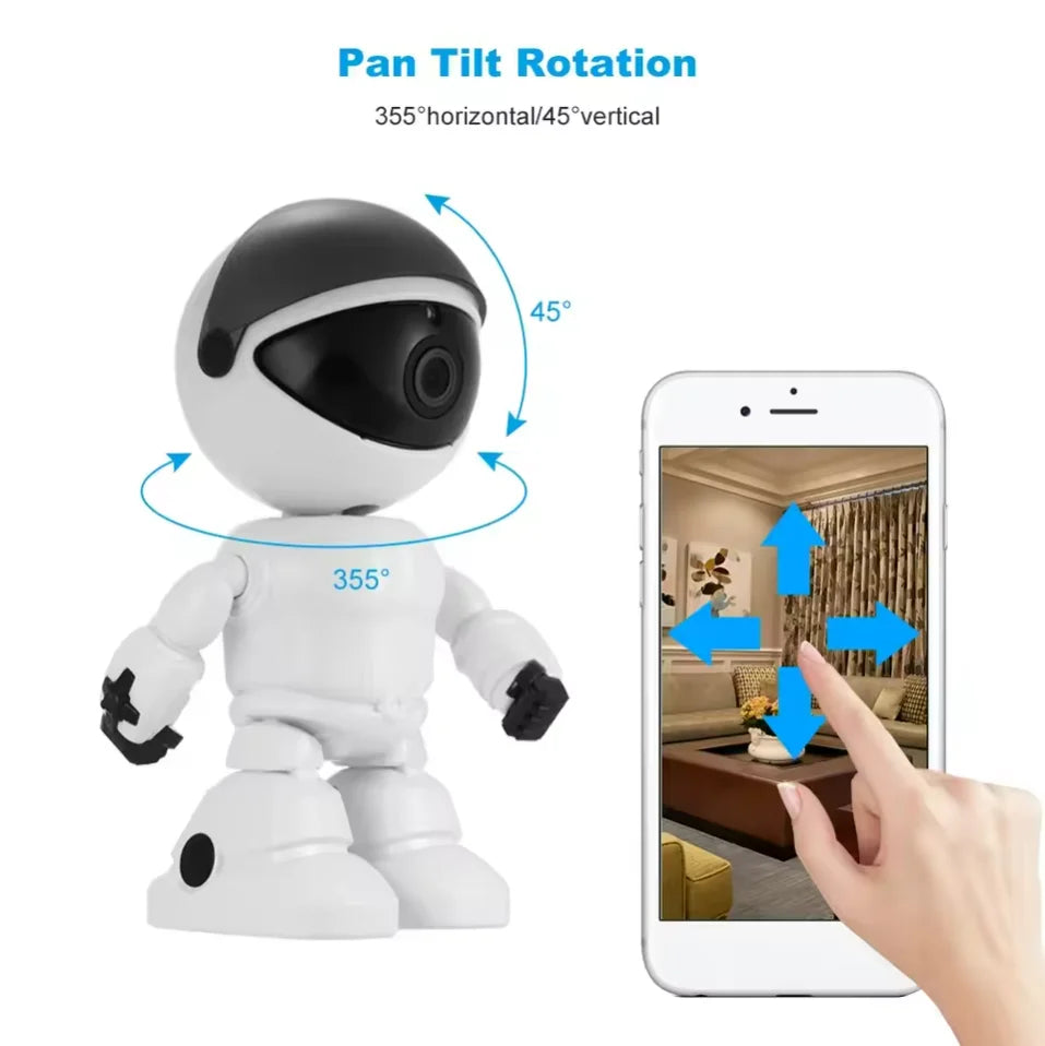 Kamera IP Robot 1080P WiFi - Smart Home CCTV 2MP z Baby Monitor