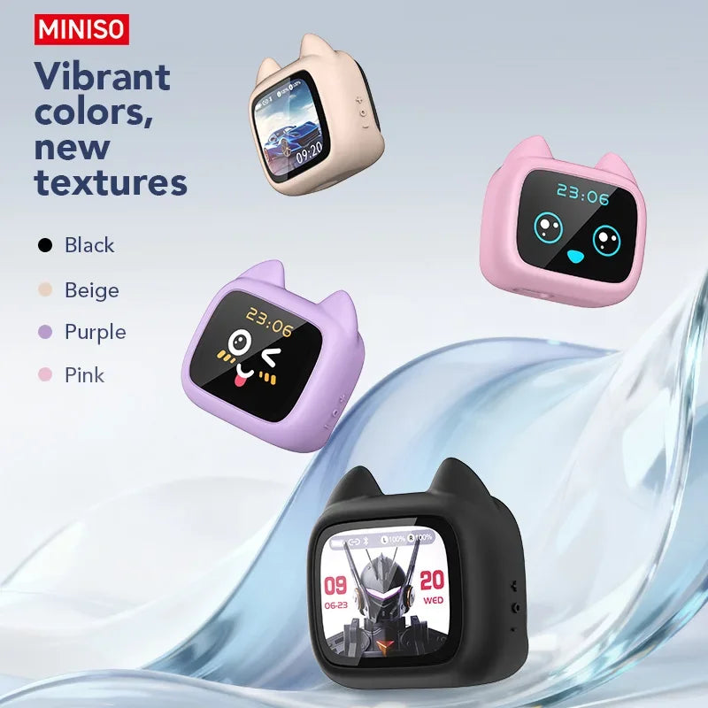 MINISO MS102 Bezprzewodowe Słuchawki TWS – Bluetooth 6.0, Wyświetlacz LED - zdjęcie 3