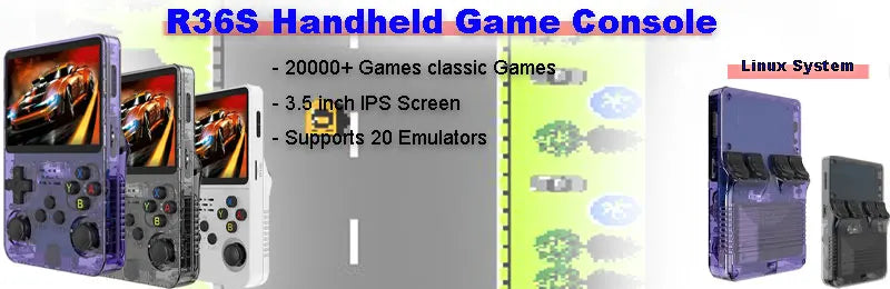 K10 Handheld Game Console FC500 Classic Games LCD Portable Retro Video Mini Game Console Rechargeable Great Gift for Kids