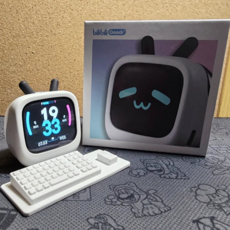 Cubeface Mini TV – Słuchawki Bluetooth 5.3 z Ekranem LCD | Bilibili Anime