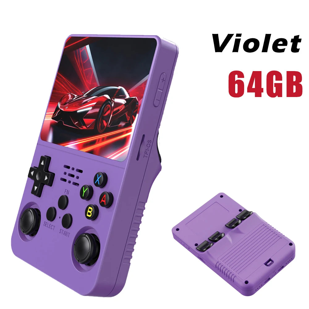 R36S Konsola Retro Handheld – Linux, Ekran IPS 3,5", 64GB, 15 000 Gier