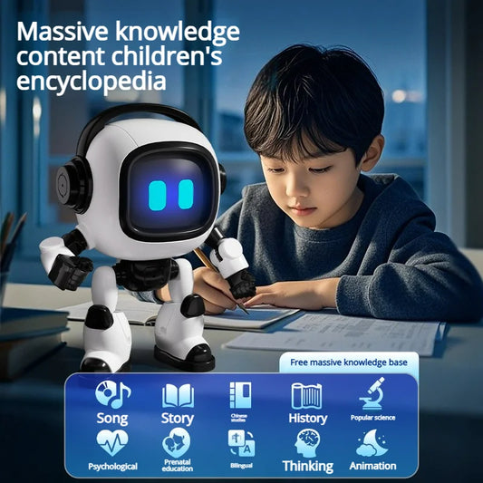 Robot Interaktywny – Rozpoznawanie Głosu, Edukacyjne Gry i Quizy