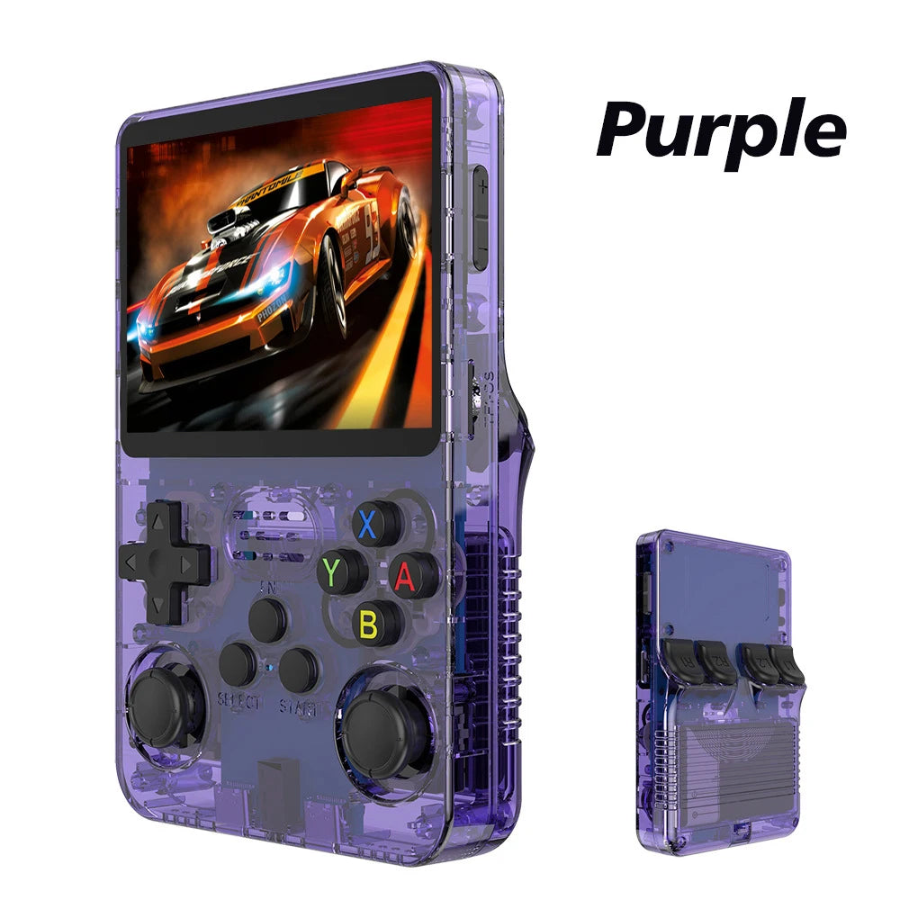 R36S Konsola Retro Handheld – Linux, Ekran IPS 3,5", 64GB, 15 000 Gier