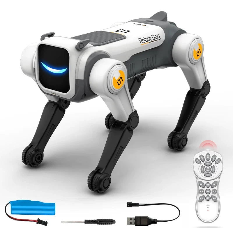 Magic Flip AI Stunt Robot Dog ANTSIR – Interaktywny Pies RC, Komendy Głosowe, Tańczy i Śpiewa
