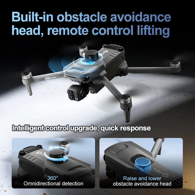 Dron – 8K Kamera, Stabilizujący Gimbal, System Unikania Przeszkód – zdjęcie 3
