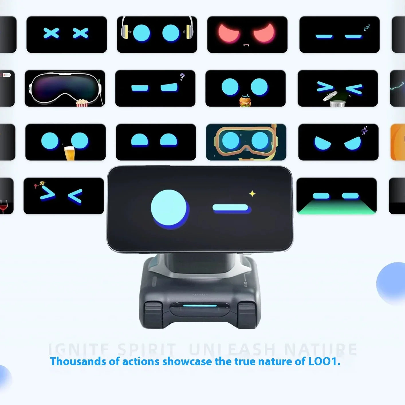 LOOI Robot — Ożyw Swój Smartfon z Rozpoznawaniem Twarzy - zdjęcie 5