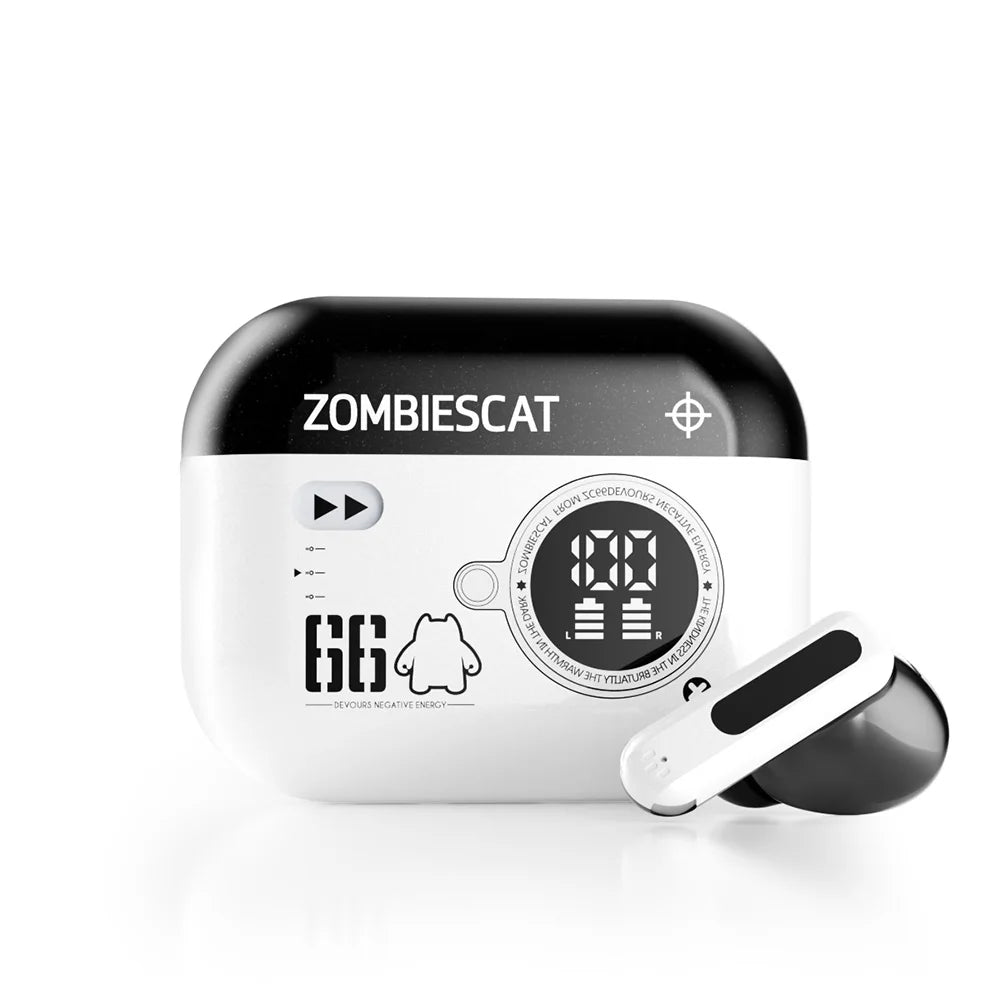 Zombies Cat B20 ANC – słuchawki bezprzewodowe Bluetooth 6.0 z redukcją szumów