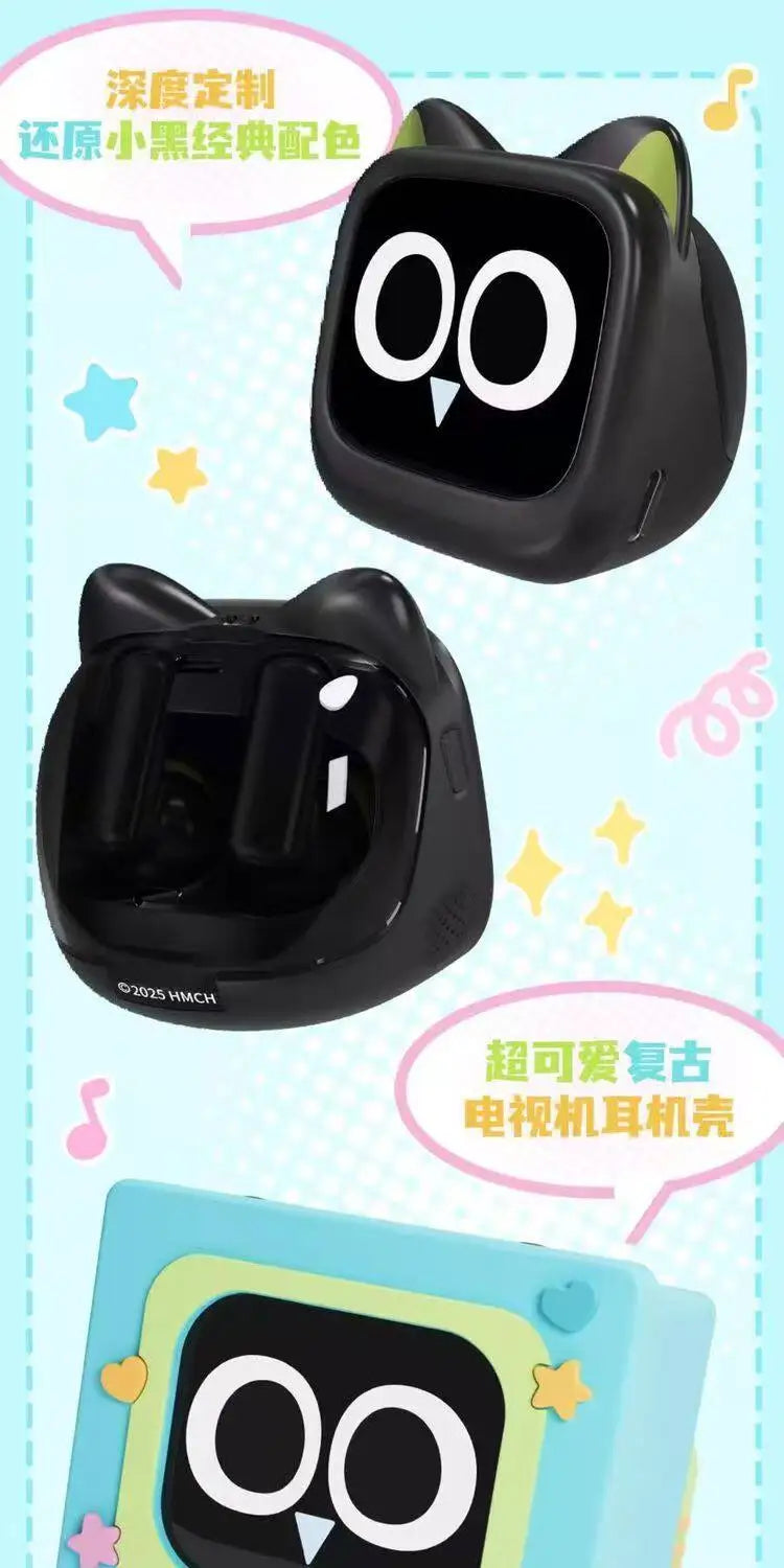 Cubeface Luo Xiao Hei – Słuchawki Bluetooth z Ekranem LCD | Bilibili Anime