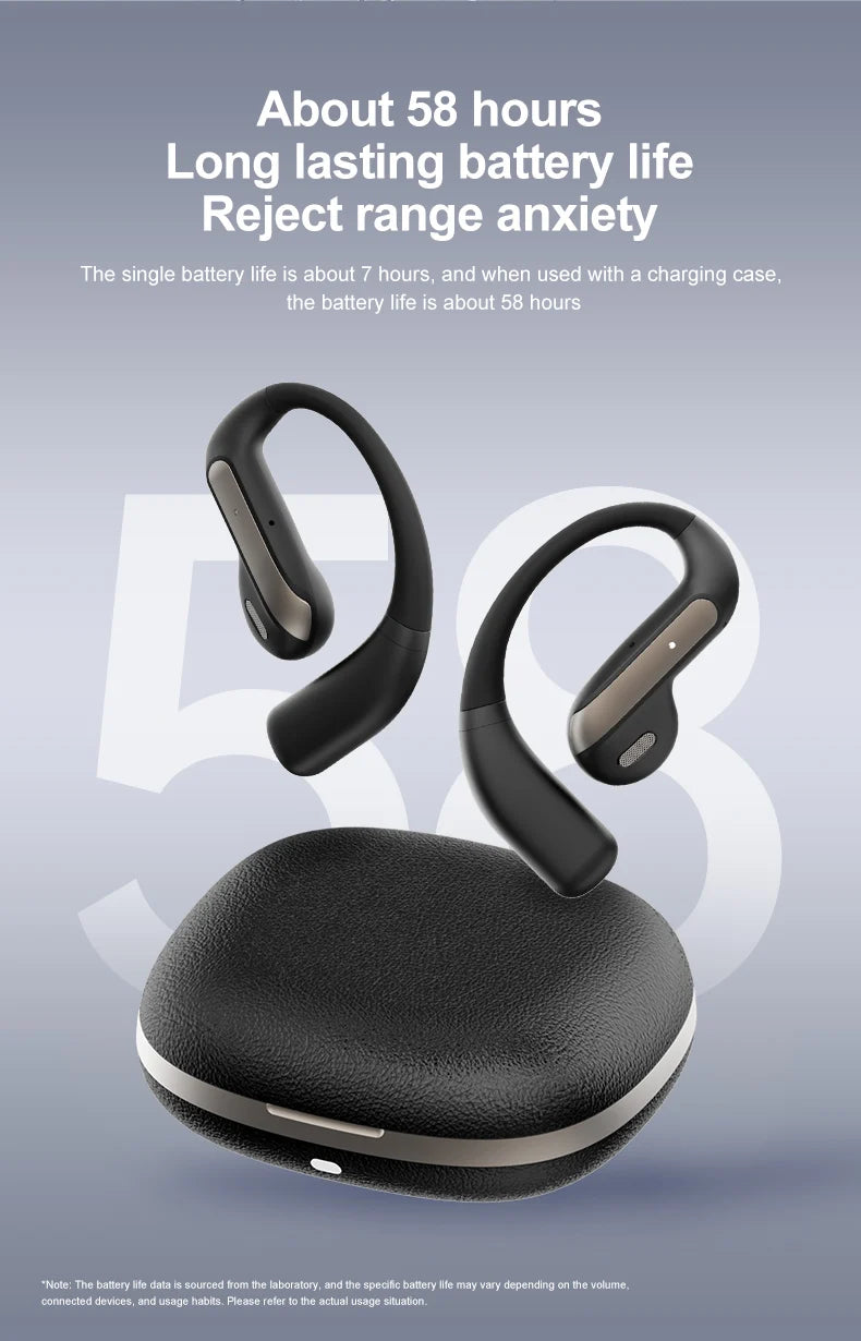 Smart YJ-55 Słuchawki Tłumaczące – 144 Języki, Bluetooth 5.4, 58h Bateria - zdjęcie 7