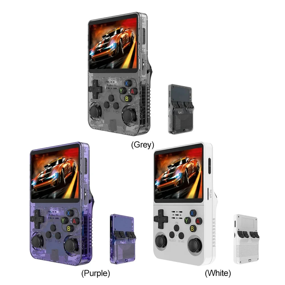 R36S Konsola Retro Handheld – Linux, Ekran IPS 3,5", 64GB, 15 000 Gier