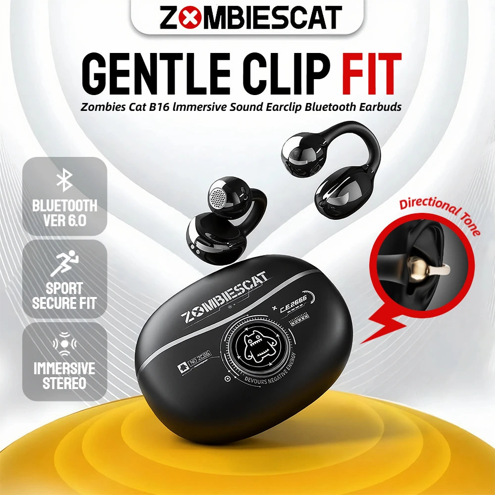 Zombiescat B16 Bezprzewodowe Słuchawki Bluetooth 6.0 TWS