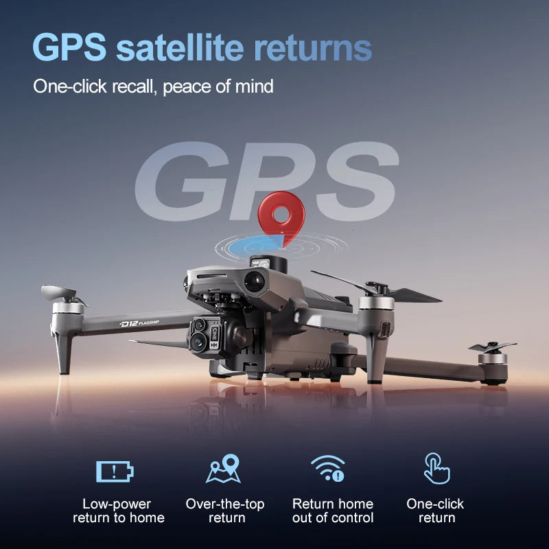 Dron – 8K Kamera, Stabilizujący Gimbal, System Unikania Przeszkód – zdjęcie 4
