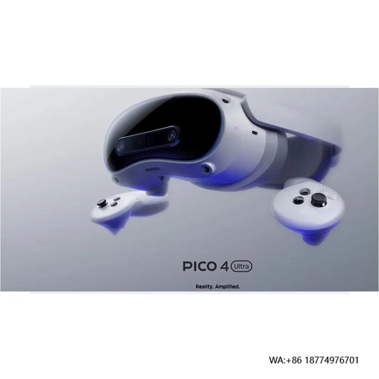 Gogle VR PICO George Vision - Wyświetlacz 4K+, Śledzenie Wzroku, Pełna Immersja